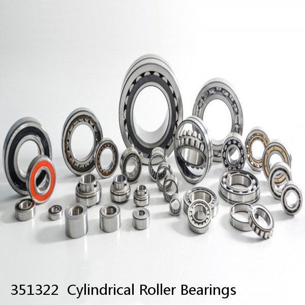 351322  Cylindrical Roller Bearings