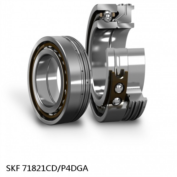 71821CD/P4DGA SKF Super Precision,Super Precision Bearings,Super Precision Angular Contact,71800 Series,15 Degree Contact Angle