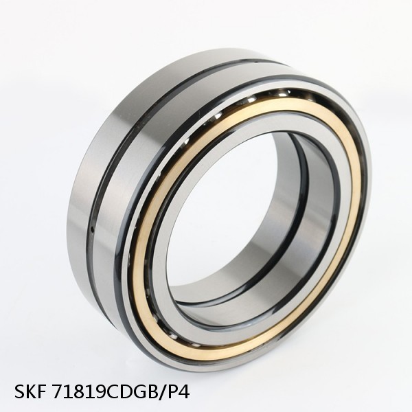 71819CDGB/P4 SKF Super Precision,Super Precision Bearings,Super Precision Angular Contact,71800 Series,15 Degree Contact Angle