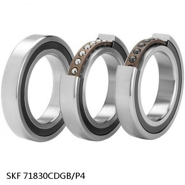 71830CDGB/P4 SKF Super Precision,Super Precision Bearings,Super Precision Angular Contact,71800 Series,15 Degree Contact Angle