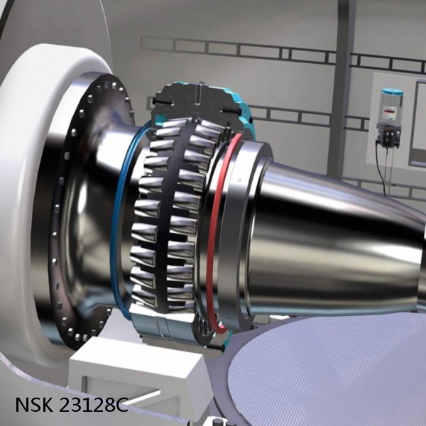 23128C NSK Railway Rolling Spherical Roller Bearings #1 small image