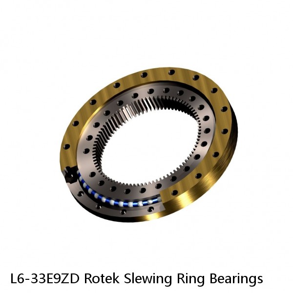 L6-33E9ZD Rotek Slewing Ring Bearings #1 small image