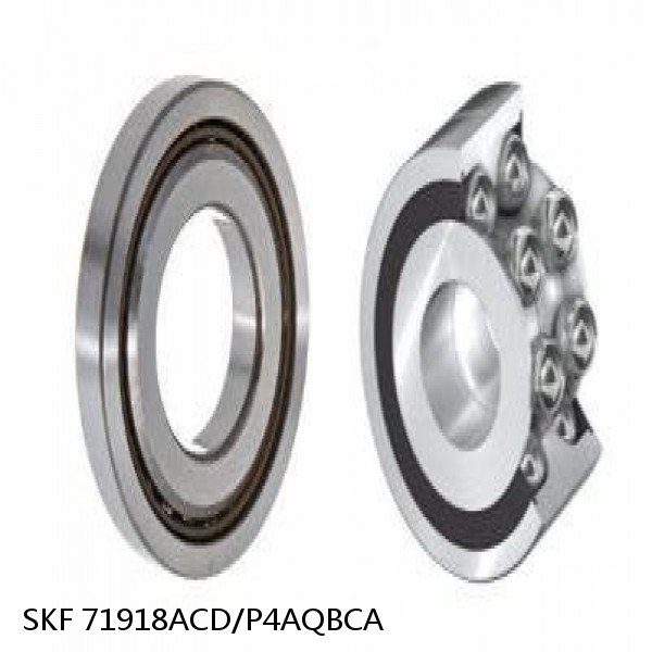 71918ACD/P4AQBCA SKF Super Precision,Super Precision Bearings,Super Precision Angular Contact,71900 Series,25 Degree Contact Angle