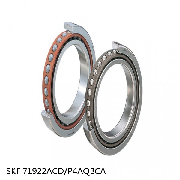 71922ACD/P4AQBCA SKF Super Precision,Super Precision Bearings,Super Precision Angular Contact,71900 Series,25 Degree Contact Angle #1 small image