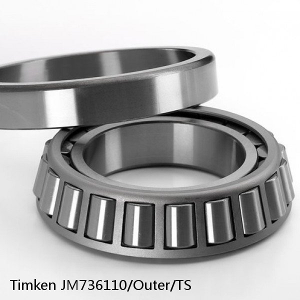 JM736110/Outer/TS Timken Tapered Roller Bearings #1 small image