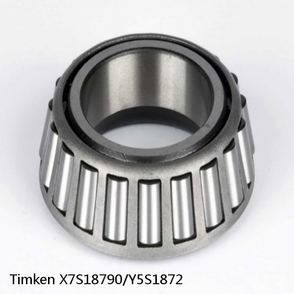 X7S18790/Y5S1872 Timken Tapered Roller Bearings #1 small image