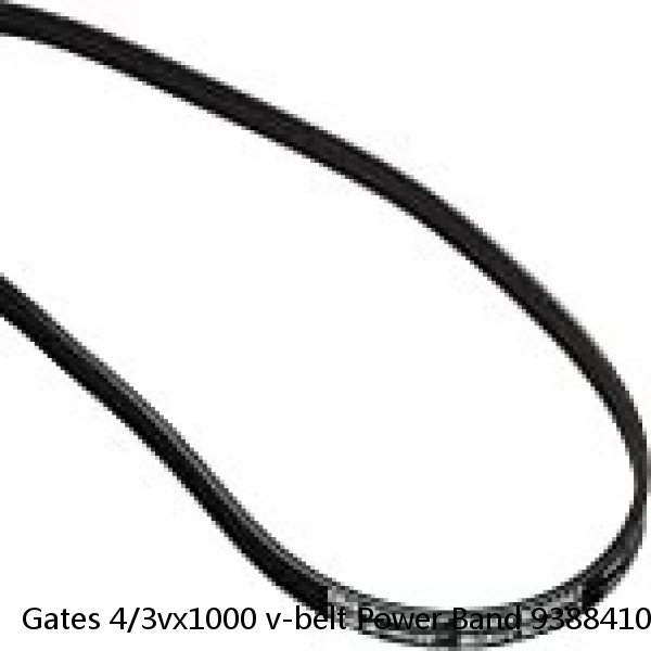 Gates 4/3vx1000 v-belt Power Band 93884100 (new) #1 small image