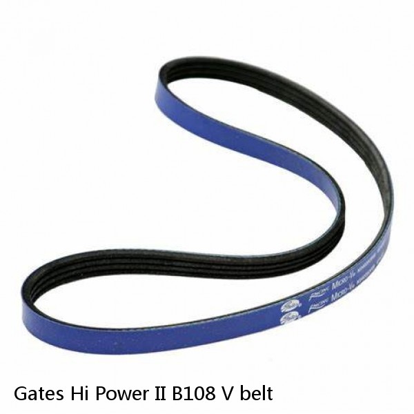 Gates Hi Power II B108 V belt #1 small image