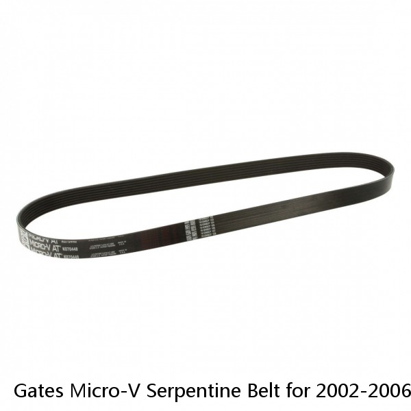 Gates Micro-V Serpentine Belt for 2002-2006 Toyota Camry 2.4L L4 Accessory ml #1 small image