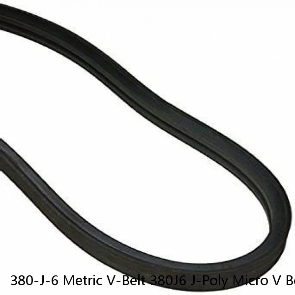 380-J-6 Metric V-Belt 380J6 J-Poly Micro V Belt #1 small image