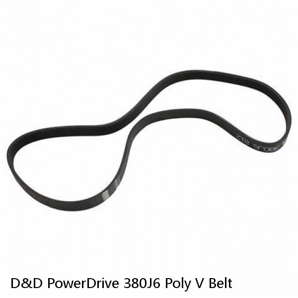 D&D PowerDrive 380J6 Poly V Belt