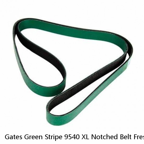 Gates Green Stripe 9540 XL Notched Belt Fresh Stock (1/2"X54-3/8"O.D.) [F1S3] #1 small image