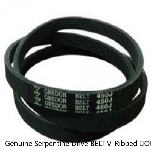 Genuine Serpentine Drive BELT V-Ribbed ⭐OEM⭐ GENESIS COUPE 2.0L turbo 2010-2012 #1 image